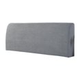 thumbnail image 1 of DefiDgd Fully Enclosed Headboard Cover Bed,Thickened Soft Stretch Slipcover,Dustproof Elastic Bottom Protector for Upholstered Headboard(H), 1 of 8