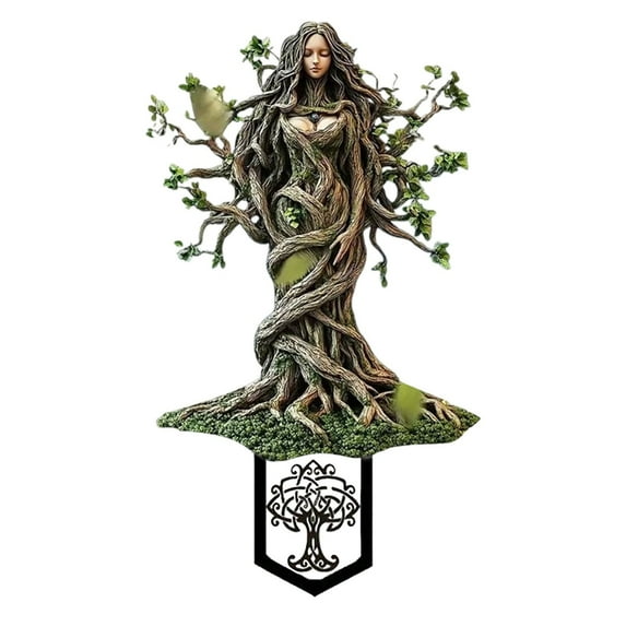 DefiDgd Garden Angel Stake Garden Sign,Praying Angel Acrylic 2D Flat Ornament for Pot Plants Garden Yard Lawn Outdoor Fairy Decoration(C)