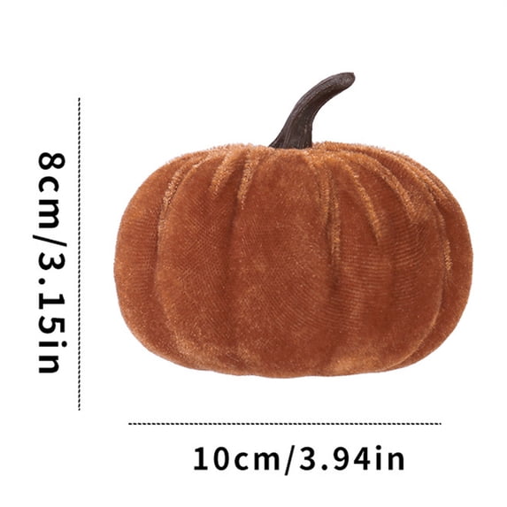 DefiDgd Halloween Fall Faux Pumpkins Table Decoration,Thanksgiving Harvest Fake Pumpkins Decor Fake Fruit Home Decor for Festival Party Decorations(D)