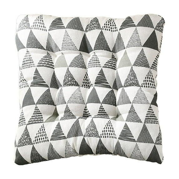 DefiDgd Indoor Chair Cushions for Dining Chairs,Comfortable Seat Cushions with Non-Slip Ties for Living Room Office Kitchen Dining Home Decoration(G)