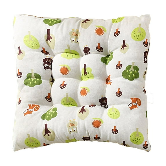 DefiDgd Indoor Chair Cushions for Dining Chairs,Comfortable Seat Cushions with Non-Slip Ties for Living Room Office Kitchen Dining Home Decoration(H)