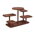 thumbnail image 1 of DefiDgd Multi Layer Wooden Display Stand,Showcase Figurine Display Shelf Riser for Mini Statue Small Potted Plant Toys and Dolls Home Decoration(Coffee), 1 of 6