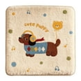 thumbnail image 1 of DefiDgd Non-slip Square Seat Pad,Cute Cartoon Animal Pad Velvet Chair Pads for Kitchen Dining Office Home Chairs Decoration(D), 1 of 6