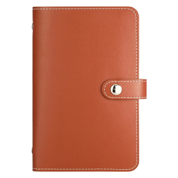 DefiDgd Paper Money Commemorative Banknote Storage Book,Cash Coin World Currency Collection Album Book Binder,Protection Album for Collectors(Brown)