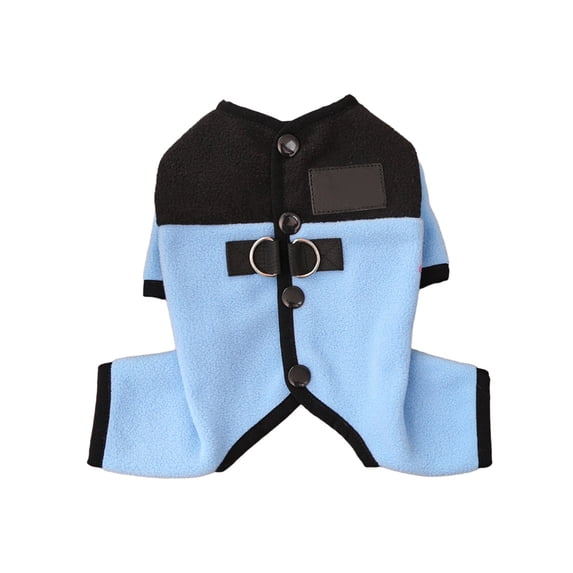 DefiDgd Pet Dog Coat,Waterproof Dog Jacket with Buttons for Small Medium Large Dogs Cats,Cozy Thermal Pet Snowsuit(C)