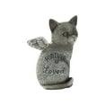 thumbnail image 1 of DefiDgd Pet Memorial Statue for Loss of Pet,Resin Cat Grave Marker Stone Headstone Tombstone,Placed in The Outdoor Garden or Tombstone Loss of Pet Sympathy Gift(A), 1 of 9