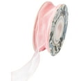 thumbnail image 1 of DefiDgd Pink Ribbon Semi Sheer Mesh Ribbon Roll for Gift Wrapping,Valentine's Day Birthday Party Wedding Easter Home Decoration(Water Pink), 1 of 6