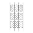 thumbnail image 1 of DefiDgd Plant Climbing Rack,Stackable Grid Vine Support Rack with Ground Spikes,Sturdy Plant Fixing Holder for Potted Flowers Vegetables,Indoor Outdoor Gardening Accessory(B), 1 of 9
