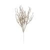 DefiDgd Rose Gold Glitter Twig Branch Picks,Sparkly Fake Dead Twig Stems DIY Floral Vase Fillers for Halloween Christmas Mantel Table Centerpiece Holiday Party Home Decorations(A)