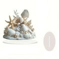 thumbnail image 1 of DefiDgd Shell Starfish Table Ornament,2D Flat Accessories Ornament for Xmas Desktop Home Table Room Holiday Decor Sea Lovers' Gift, 1 of 6