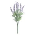 thumbnail image 1 of DefiDgd Spring Faux Flocked Flowers Bouquets,Fake Soft Lavender Flower Arrangements Silk Flowers for Vase Filler Indoor Table Centerpieces Kitchen Home Decoration(Purple), 1 of 6