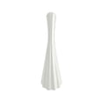 thumbnail image 1 of DefiDgd Striped Flower Vase Dried Flower Vase Plastic Classic Style Vase for Fireplace Bedroom Kitchen Living Room Centerpieces Office Desk Home Decoration(White), 1 of 6