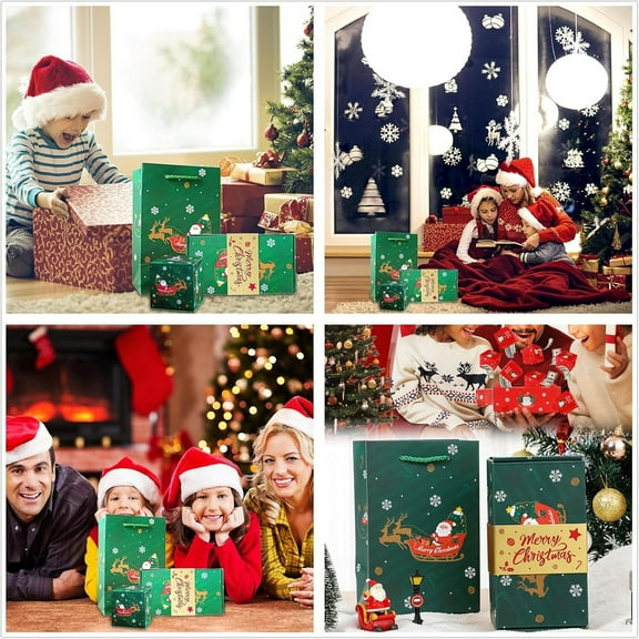DefiDgd Surprise Gift Box Explosion for Money,Newly Merry Christmas Surprise Gift Boxes,Explosion Gift Box for Christmas Birthday New Year Anniversary Parties(B)