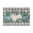 thumbnail image 1 of DefiDgd Thanksgiving Fall Pumpkin Maple Leaf Placemats,Vintage Rustic Harvest Table Mats,Washable Heat Resistant Mats for Party Kitchen Dining Decor(A), 1 of 6