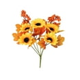 thumbnail image 1 of DefiDgd Thanksgiving Faux Sunflowers Home Decoration,Fake Flowers Bouquet with Long Stems,Sunflowers Bouquet Faux Sunflower Arrangement for Home Vase Table Wedding Garden Fall Decor(F), 1 of 3