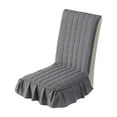 thumbnail image 1 of DefiDgd Thickened Full Body Stool Covers,Stretch Waterproof Washable Seat Covers with Backs, Removable Counter Height Chair Covers for Kitchen Dining Room Cafe Home(Gray), 1 of 6
