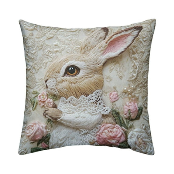 DefiDgd Throw Pillow Covers Decorative Pillow Covers,Weven 3D Design Cartoon Animal with Tassels Pillow Cases for Couch Sofa Bed Bedroom Livingroom Home Decor(M)