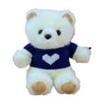 thumbnail image 1 of DefiDgd Valentine's Day Cute Stuffed Bear with Heart Shirt,Gift Stuffed Bear Plush Toy for Valentine's Day Anniversary Birthday Gift for Friend Lover Mom Couple(I), 1 of 1
