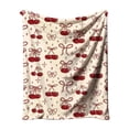 thumbnail image 1 of DefiDgd Valentine's Day Double-Sided Plush Flannel Blanket Throw,Love Hearts Rose Soft Blankets for Couch Sofa Bed Holiday Party Home Decor(J), 1 of 6