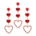 thumbnail image 1 of DefiDgd Valentine's Day Heart Shaped Window Suction Cup Lights Decorations Lighted,Valentine's Day Silhouette Battery Operated String Lights for Wedding Holiday Fireplace Home Decor(C), 1 of 6