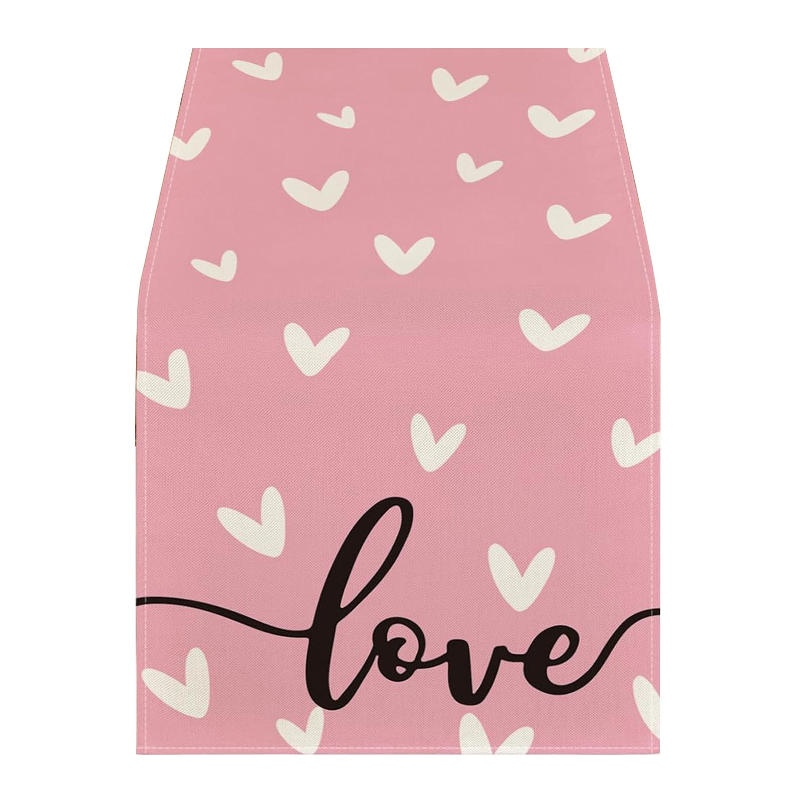 Aperturee Romantic Valentines Day Holiday Stretch Table Cover