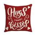 thumbnail image 1 of DefiDgd Valentine's Day Throw Pillow Covers,Colorful Heart Pattern Pillow Cover Cushion Case for Sofa Living Room Bedroom Valentine's Day Holiday Farmhouse Home Decoration(G), 1 of 6