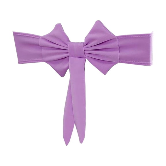 DefiDgd Velvet Chair Bows,Elastic Velvet Bows Chair Covers for Christmas Wedding Birthday Party Dining Room Party Home Decorations(D)