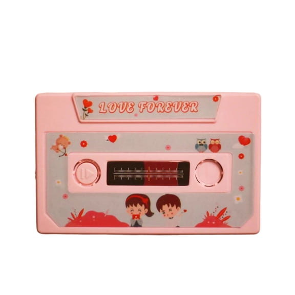 DefiDgd Voice Recordable Greeting Card,Message Recorder Cassettes Talking Card,Good Gift for Famliy Christmas Birthday Mother's Day Father's Day(C)