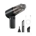 thumbnail image 1 of DefiDgd Wireless Mini Car Vacuum Cleaner,Rechargeable Handheld Portable Vacuum Cleaner and Blower for Home Office Car Interior Cleaning Dustproof Use(Black), 1 of 9