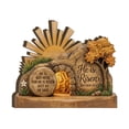 thumbnail image 1 of DefiDgd Wooden Empty Tomb Set,Easter Scene and Christian Cross Decoration,He is Risen Jesus Resurrection Scene for Home Office Tabletop Tray Church Shelf Decor Gifts(B), 1 of 9