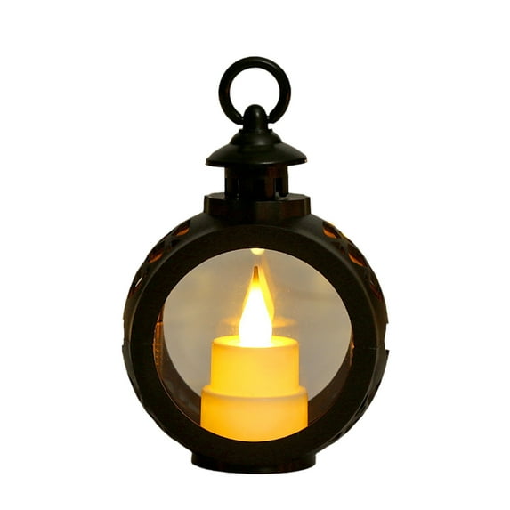 DefiDgd Xmas Vintage Flameless Night Light Candle Light,Battery Powered Christmas Retro Light for Home and Party Holiday Decor and Festive Ambiance(A)