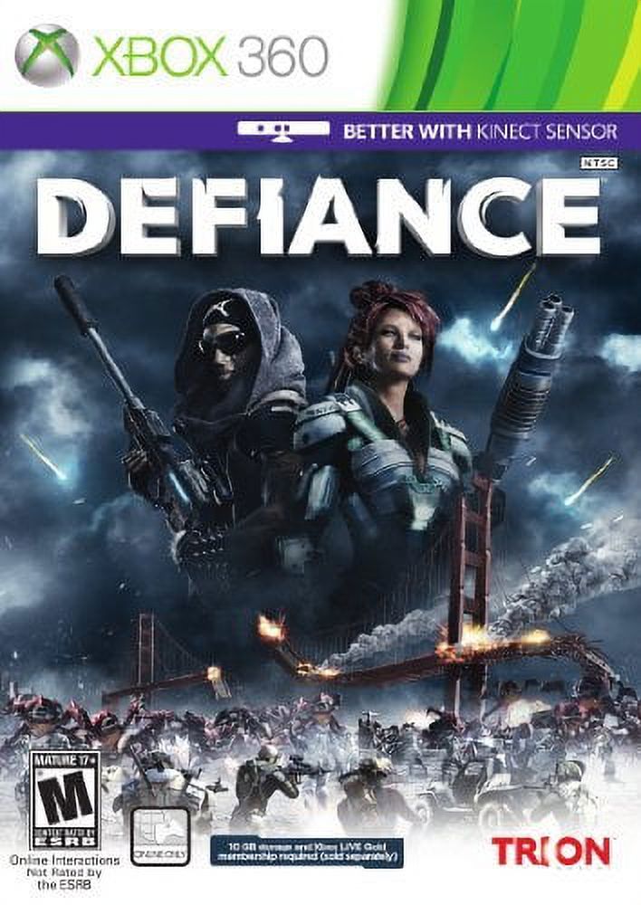 Defiance, Namco, Xbox 360, 845841000358 - image 1 of 2