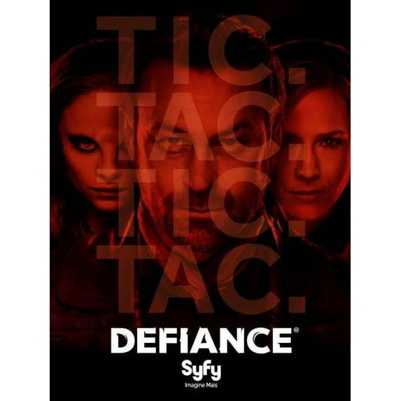Defiance Poster Metal Sign 8inx 12in Art Print on Metal 8x12 Multi-Color Square Adults Best Posters