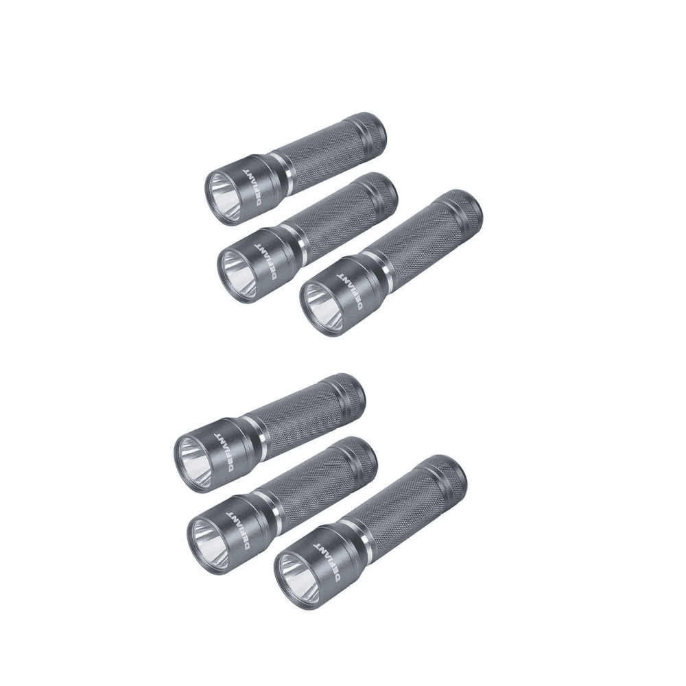 Defiant 300 Lumens Aluminum Flashlight (6-Pack)