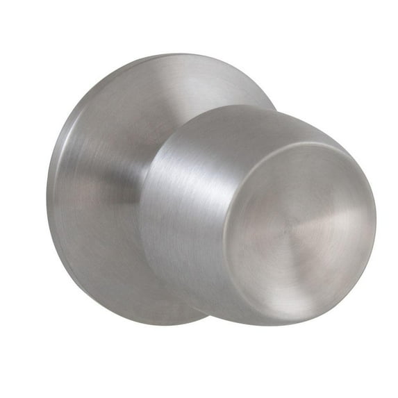 Defiant Brandywine Stainless Steel Passage Door Knob, Satin Finish