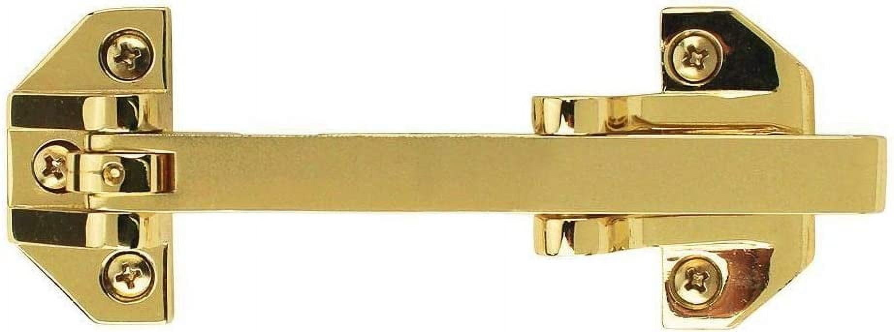 Defiant Heavy Duty Door Security Guard Bright Brass