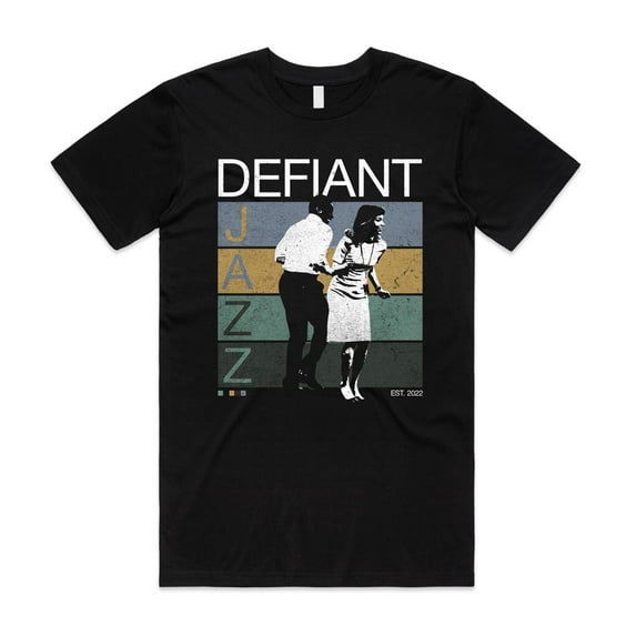 Defiant Jazz Inspired Funny Gift Retro Graphic Shirt Vintage Style Est. 2022