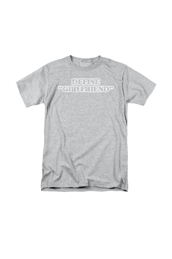 Define "Girlfriend" Humorous Funny Saying Adult T-Shirt Tee