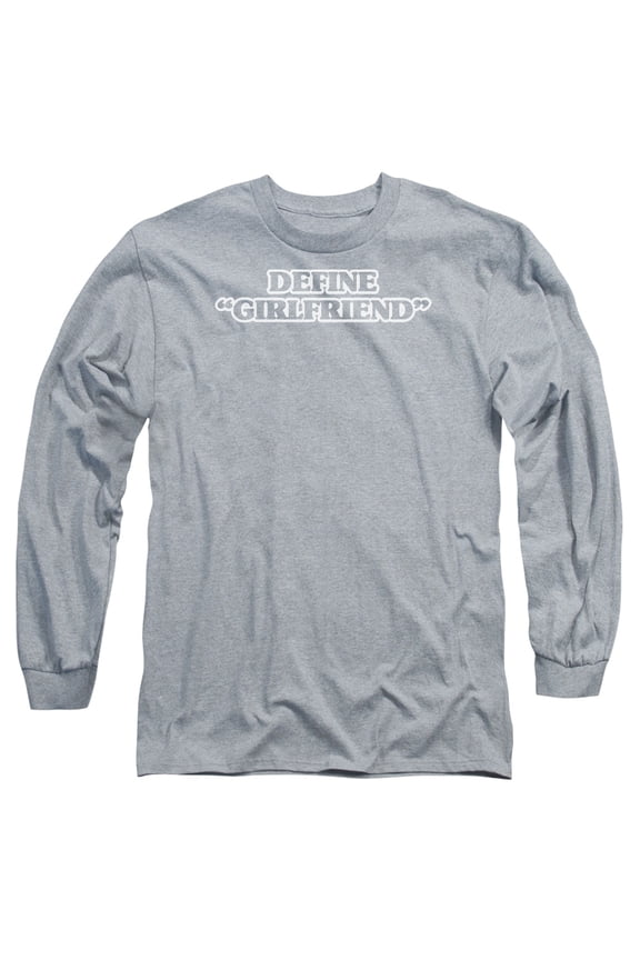 - Define Girlfriend - Long Sleeve Shirt - Large