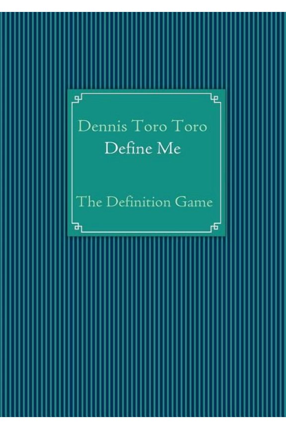 Define Me: the Definition Game (Paperback)