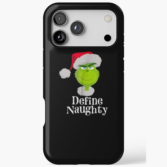 Define Naughty Funny Xmas Case for iPhone 11 12 13 14 15 16 17 Pro Max