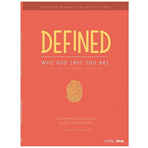 Pre-Owned Defined: Who God Says You Are - Younger Kids Activity Book: A Study on Identity for Kids (Paperback) 1535956763 9781535956765