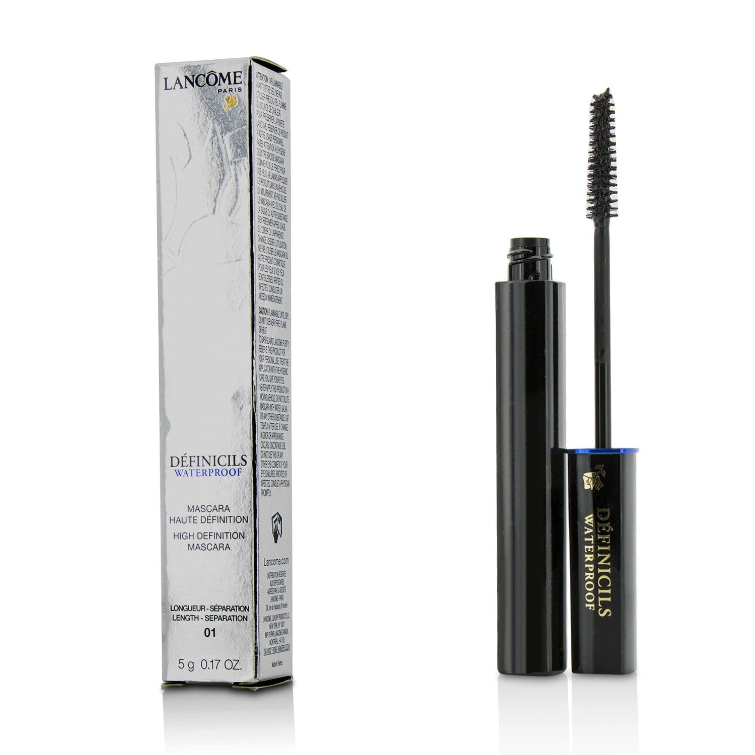 Definicils Mascara Waterproof # Black/Noir by Lancome for Women - 0.16 oz Mascara