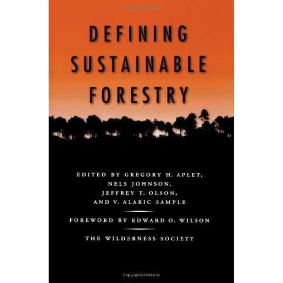Pre-Owned Defining Sustainable Forestry (Paperback) 1559632348 9781559632348