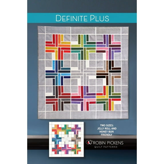 Definite Plus Quilt Pattern by Robin Pickens