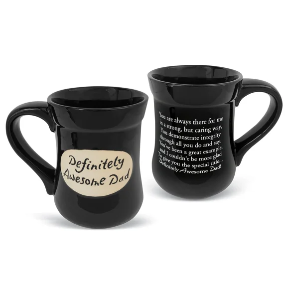 Definitely Awesome Dad Ceramic Mug, 20 Oz.