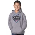 thumbnail image 1 of Definitely Dominican Cute Flag Love Kids Hoodie Sweatshirt Girls Teen Brisco Brands M, 1 of 5