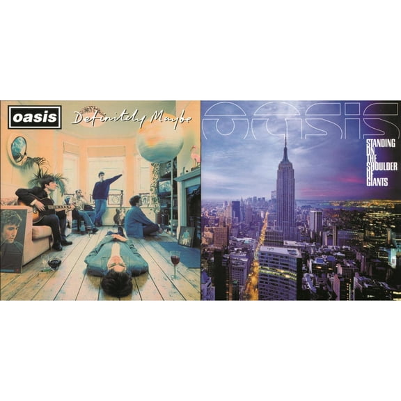Standing On The Shoulder Of Giants & Definitely Maybe [LP Vinyl Bundle]