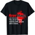 thumbnail image 1 of Definition Krav Maga T-Shirt Krav Maga Tees Martial Arts Gift Idea, 1 of 4
