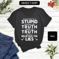 thumbnail image 1 of Definition Of Stupid, Sarcastic Shirt, birthday Gift, Funny Saying T-Shirt Gift, Graphic Tee, 1 of 2